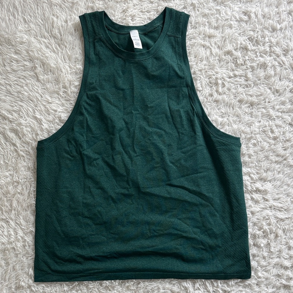Dark Green Vitality Tank Top